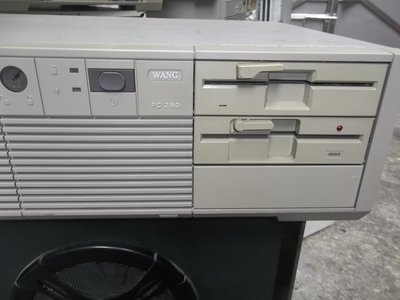 王安電腦,古董電腦,稀有品牌,零件齊全,收藏用,型號:PC280