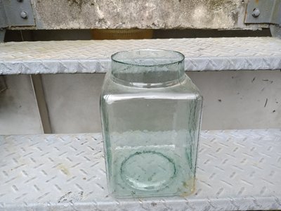 庄腳柑仔店~早期老玻璃糖果罐