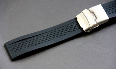 22mm silicone 平價版～寬邊胎紋矽膠錶帶;替代各式搶＄貴貨seiko,oris...可替代使用
