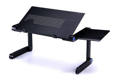 手機支架 平板支架 鋁合金電腦桌 筆記本 床上電腦桌 支架 帶散熱 風扇 小桌子