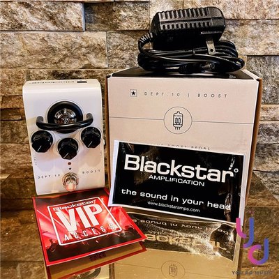 分期免運 贈變壓器 Blackstar Dept 10 Boost 吉他 增益 效果器 Buffer 公司貨 一年保固