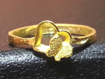 small-@金品，純金竉愛戒指、情人節、黃金、金飾，純金9999，0.48錢，免運費