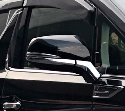 圓夢工廠 Toyota Alphard 2015~2018 30系 改裝 鍍鉻 後視鏡座飾貼 後照鏡座飾片 照後鏡座蓋