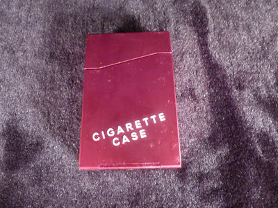 古玩軒~金屬菸盒.隨身菸盒CIGARETTE CASE煙盒.翻蓋菸盒.(非ZIPPO.Cartier.S.T.Dupont.Marlboro)QQQ142