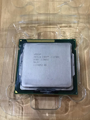 Intel CPU i7 2700K 3.50GHZ LGA1155腳位 二手台灣現貨馬上出貨