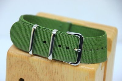 green 24mm Nylon Watch Strap 尼龍;NATO zulu G10四環時尚軍用錶帶