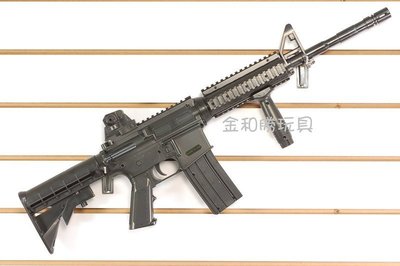 JHS（（金和勝 槍店））KWC 台灣製造 M4A1RIS 空氣槍 6090
