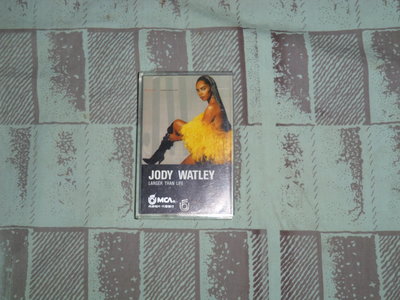茱迪華特利Jody Watley-大於生命Larger Than Life錄音帶-收錄王菲.松田聖子翻唱原曲-二手