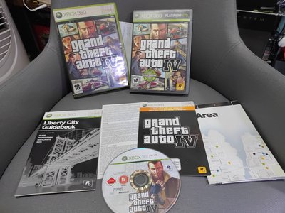 絕版經典遊戲 XBOX360 俠盜獵車手4 Grand Theft Auto IV GTA 4 英文版(ONE相容)