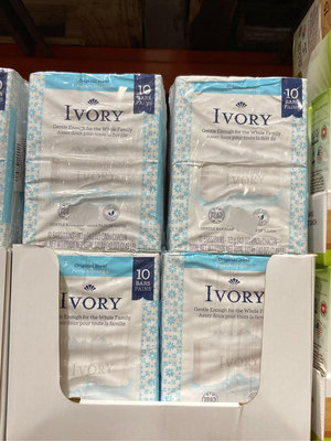 Ivory 美國進口香皂 原味 113公克 X 20入 產地:哥倫比亞 新莊可自取 【佩佩的店】COSTCO 好市多