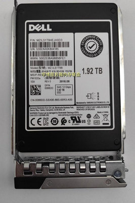 DELL R740 1.92T SAS SSD 12GB 2.5 0086DD 1.92TB伺服器固態硬碟