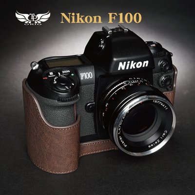 小馨小舖【TP Nikon F100 真皮相機底座】相機皮套 相機包