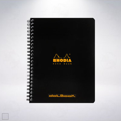 法國 RHODIA Wirebound dotBook A5+ 圈裝筆記本: 黑色/Black