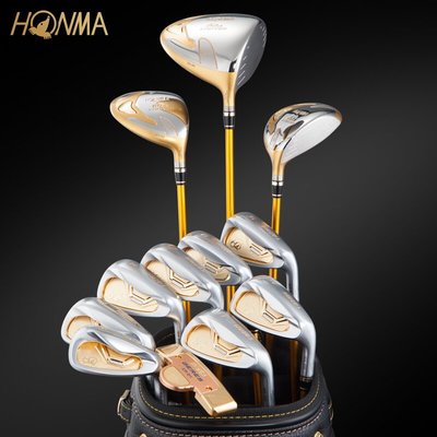 熱賣  HONMA紅馬本間高爾夫球桿套桿男士S06系列60周年紀念款golf全套