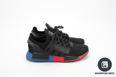 【高冠國際】Adidas NMD_R1 .V2 愛迪達 Boost 黑藍紅 復古 休閒 慢跑鞋 男款 FV9023