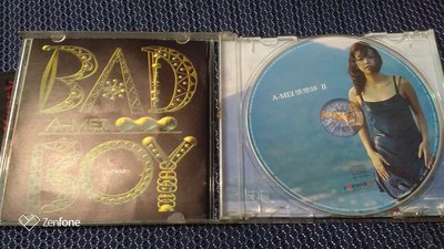 CD (box 1)張惠妹 bad boy 附歌詞 有些擦痕