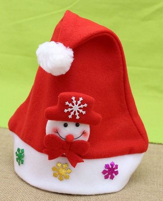 (現貨)兒童 造型 聖誕帽 聖誕老公公 帽 聖誕老人 帽子(聖誕節、服裝、派對、交換、禮物、聖誕趴、表演服、耶誕帽)