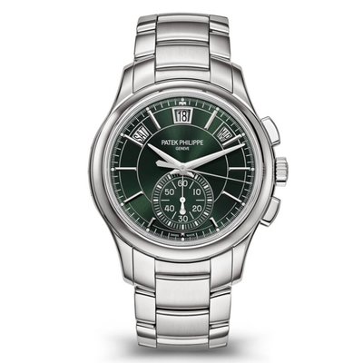 【玩錶交流】全新品 百達翡麗 PATEK PHILIPPE PP 5905/1A 5905 橄欖綠色 複雜功能時計