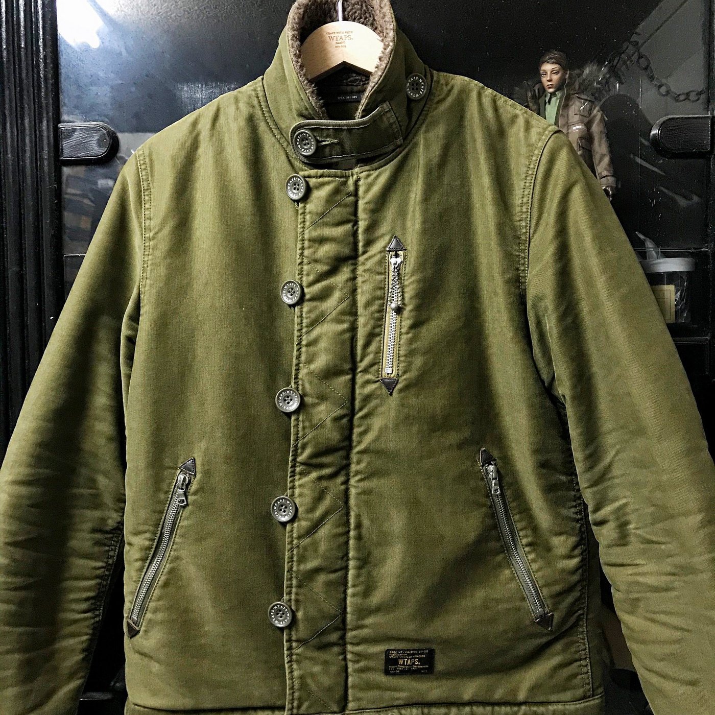 潮流本舖》經典逸品Wtaps 11AW M43 工裝夾克外套骨頭甲板外套M號