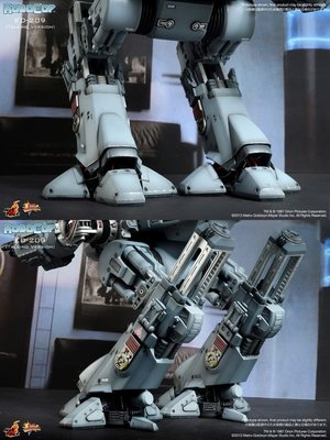 八田元氣小棧: 日版全新 Hot Toys 1/6 MMS204 機器戰警 Robocop 機械守衛 ED-209