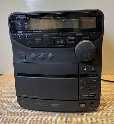 日本製 Kenwood 桌上型音響主機 可當電腦音響主機 二手  CD, 卡帶故障