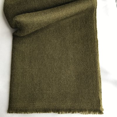 ☆楓花雪月☆交換禮物 保暖圍巾 純喀什米爾羊毛圍巾 CASHMERE 橄欖綠 GLORIA PASHMINA