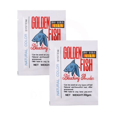 【加購】Golden Fish 精美 金魚 漂粉 (退色用) 附雙氧乳【DT STORE】【1611023】