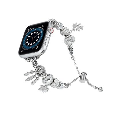 森尼3C-民族風手飾金屬錶帶 於 Apple Watch S8/Ultra/7/6/se2/4 蘋果智能手錶配件-品質保證