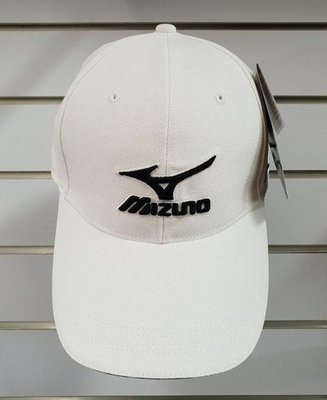 (易達高爾夫)全新原廠MIZUNO 52TW-550401 白色 高爾夫球帽
