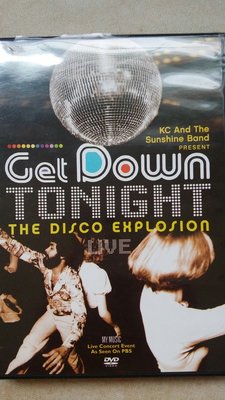 美版DVD Get Down Tonight The Disco Explosion - Live