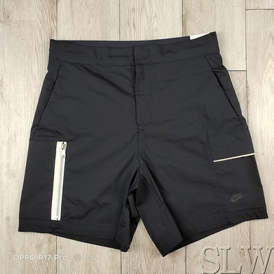 『 SLW 』DD7042-010 男 NIKE NSW 工裝口袋 拉鍊口袋 抽繩 排汗 彈性 運動短褲