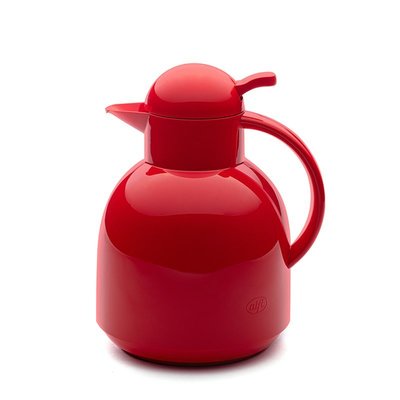 現貨熱銷-德國alfi保溫壺玻璃內膽家用大容量暖水壺結婚紅色水壺輕奢熱水瓶