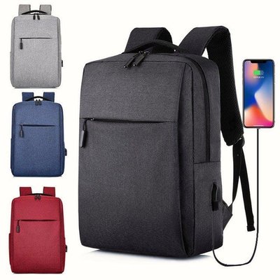 【 新和3C館  】Yushilai 新款商務電腦双肩背包 電腦包 休閒包 商務包 USB充電背包
