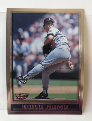 [MLB] 1998 Topps Super Chrome  Hideo Nomo 大卡 6"x4"