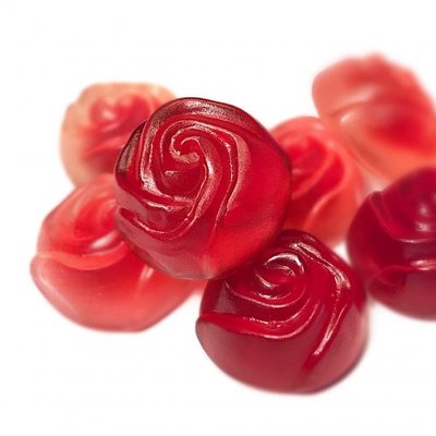 德國 Baren-Treff  Rote Rosen玫瑰造型莓果天然天然果汁軟糖 小熊軟糖 500g