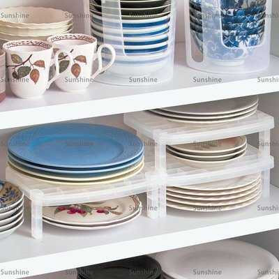[sunlingt]廚房碗碟架瀝水架收納存放架塑料餐具置物架盤子碟子收納整理
