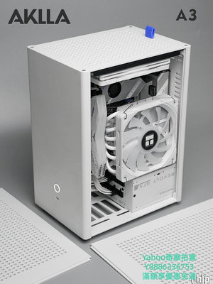 ITX機殼[新優化-現貨]AKLLA A3 ITX迷你機箱  CNC加工 支持120水冷游戲電