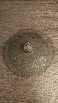 【二手】日本回流老紫銅壺蓋，重 251克 銅器 擺件 回流 【天地通】-102