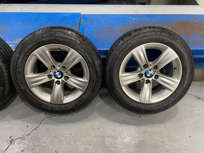 BMW E60 原廠16吋 五幅式鋁圈輪胎組 520 525 530 皆適用