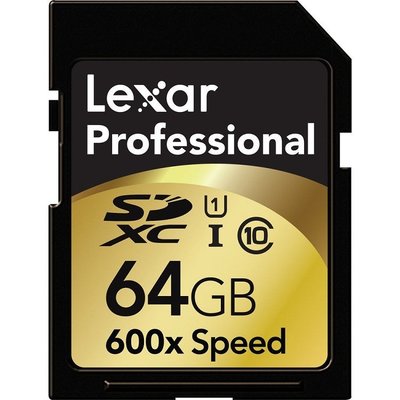 [Anocino] Lexar 64GB SDXC 600x UHS-I 90MB/s Class 10 記憶卡 64G