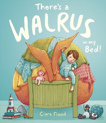 ＊小貝比的家＊THERE'S A WALRUS IN MY BED/平裝/3~6歲/床邊故事 Bedtime