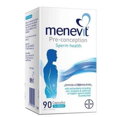 熱銷# 澳洲 男士愛樂維elevit Menevit備孕質量 愛維樂90粒入1盒HK