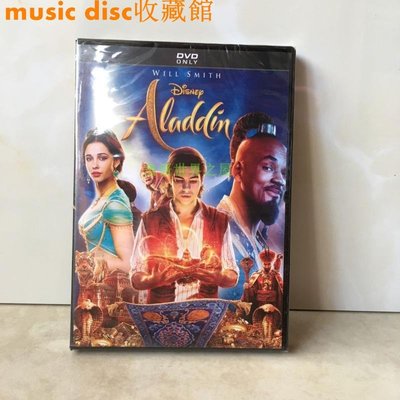 英文原版 2019真人版阿拉丁 Aladdin 1DVD 英文發音 英文字幕