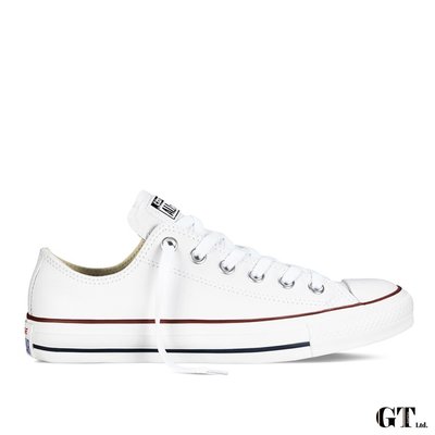 【GT】Converse All Star 白 男鞋 女鞋 低筒 皮革 帆布鞋 休閒鞋 情侶鞋 基本款 132173C
