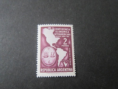 【雲品14】阿根廷Argentina 1957 Sc C66 set MNH 庫號#B514 10845