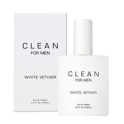 【Clean】White Vetiver 白色香根草 男性淡香水 100ml