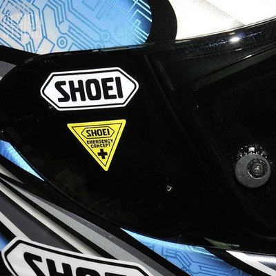 [Formula GP] MotoGP HONDA Marc Marquez SHOEI 安全帽 頭盔車貼 mm006