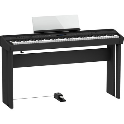 【反拍樂器】Roland FP-90X 黑色 電鋼琴 數位鋼琴（單踏板琴架組） 公司貨 免運