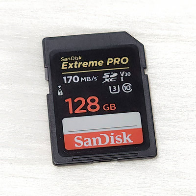 【極新】Sandisk Extreme PRO SDXC C10 128GB 相機用 高速記憶卡 記憶卡 170MB/s