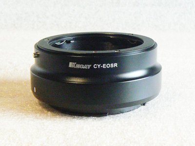 【悠悠山河】台灣現貨 專業級 CY-EOSR--CY口,Contax 鏡頭轉Canon EOS R RF相機轉接環